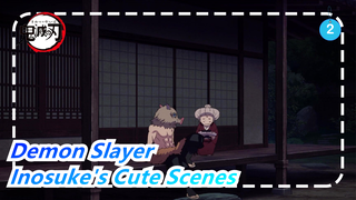 [Demon Slayer] Inosuke's Cute Scenes, I Love Piggy Forever_2