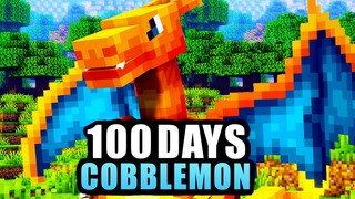 100 Days in Minecraft's Best Pokemon Mod (Cobblemon)