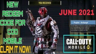 *June 2021* Call Of Duty Mobile New Redeem Code | Cod Mobile Redeem Code Garena