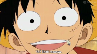 luffy pemakan segala, ulet aja dimakan🤣