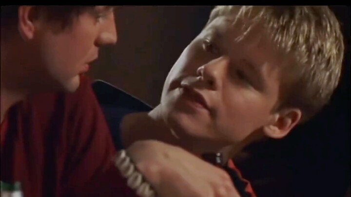 [Queer as Folk] Cute Justin is peeking around, uncle dotes on him so much!