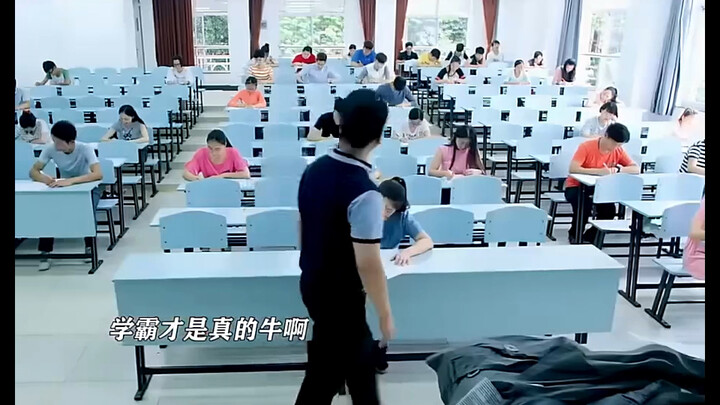 Tying the answers into profanity—this cheating method from the academic superstar is truly awesome!