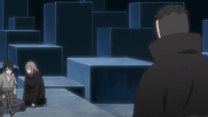 Obito membuka Mangekyo Abadi