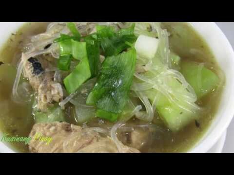 Mackerel soup