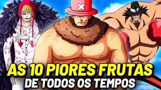 TOP 10 PIORES AKUMA NO MI DE ONE PIECE!