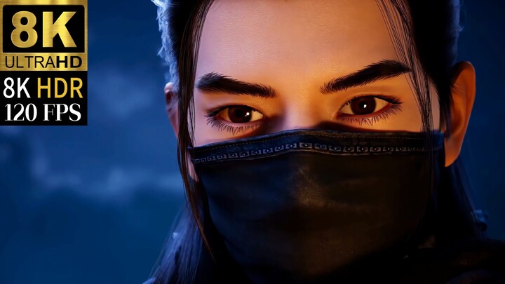 【8K/HDR/120 FPS】Han Li Berbaju Hitam