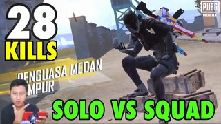 MENGKEREN !! GAMEPLAY GANAS SOLO VS SQUAD BANG JECK😱- PUBG MOBILE INDONESIA