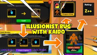 ILLUSIONIST BUG WITH MY KAIDO IN ANIME FIGHTER SIMULATOR!