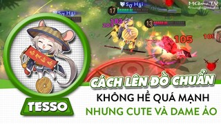 Onmyoji Arena | Cách lên đồ chuột Tesso, dame ảo, solo với dodomeki bị vả sml