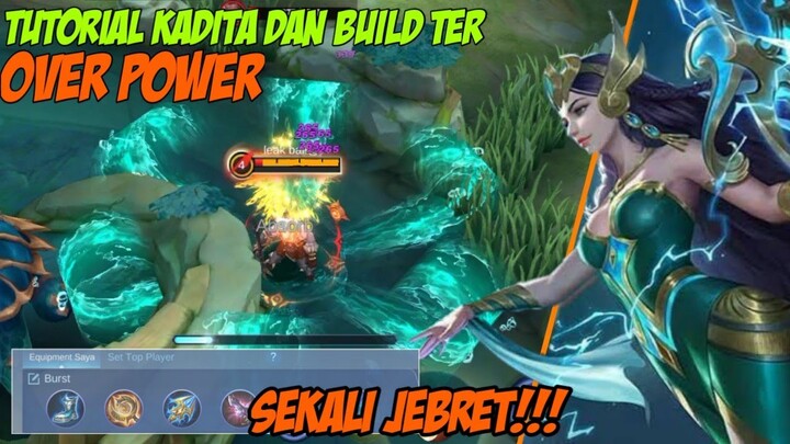 TUTORIAL CARA MENGGUNAKAN KADITA DAN BUILD PALING OVER POWER KADITA 2022