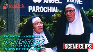 D' SISTERS: NUNS OF THE ABOVE (1999) | SCENE CLIP 1 | Vic Sotto,Michael V., Beth Tamayo