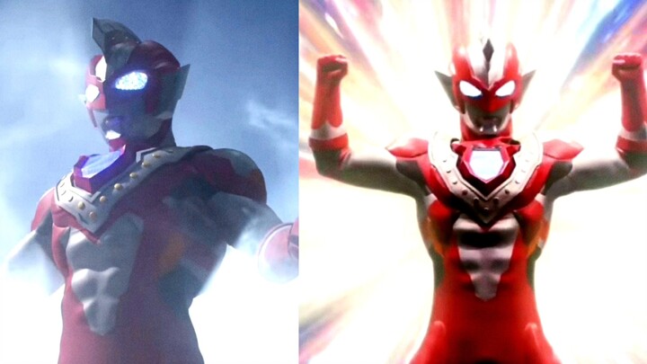 【Ultraman Zeta】Comparison of the appearance of the red chef form Beta Impact in different periods