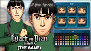 MIGHT GUY IN ATTACK ON TITAN?! | Attack on Titan: THE GAME (Part 1)