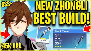 *NEW* ZHONGLI IS INSANE! 1.3 UPDATE ZHONGLI GUIDE! GENSHIN IMPACT ZHONGLI BEST TEAMS & ARTIFACTS!