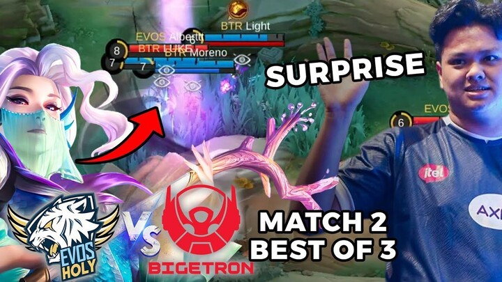 Buset BTR Pake Meta Surprise Albert Di Incer Terus Sama Louyi!! MATCH 1 EVOS VS