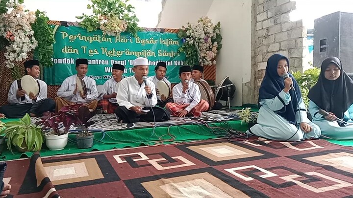 sholawat di PP pondok pesantren