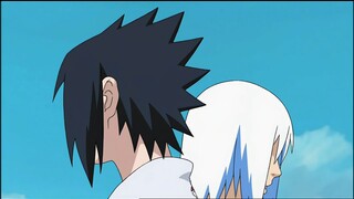 Suigetsu and Sasuke are so sweet when they are alone together.