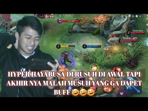 HYPER HAYABUSA DI RUSUH DI AWAL TAPI AKHIR NYA MALAH MUSUH YANG GA DAPET BUFF_MOBILE LEGENDS