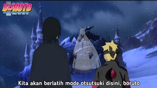 Penebusan Dosa Boruto.! Sasuke ajak anak Hokage ke istana Otsutsuki - berlatih jurus dewa