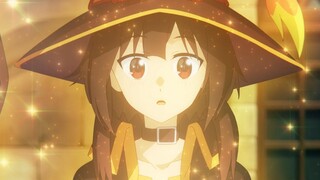 Menerima berkah Aqua? Bagaimana Megumin akan menolaknya?