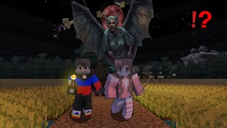 Minecraft But HINABOL kami ng MANANANGGAL |  TULONG!