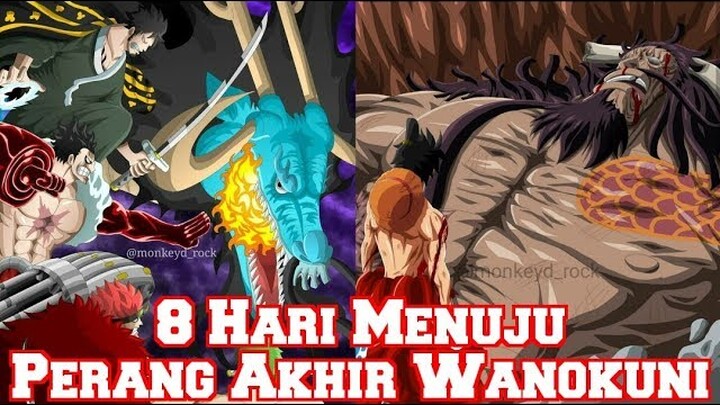 Inilah Detail Lengkap Rencana Para Aliansi Untuk Menjatuhkan Kaido 8 Hari Lagi (Teori One Piece)