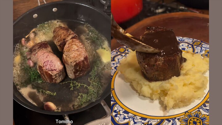 Bít tết thăn bò sốt rượu vang kiểu Bordeaux: chế biến phức tạp nhưng thành phẩm cực kỳ xuất sắc!