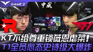 KT vs. T1: A complete breakdown! KT shows no respect, locking Vayne for 13 kills and crushing the we