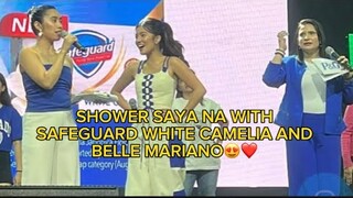 SHOWER 🚿 SAYA NA WITH SAFEGUARD WHITE CAMELIA AND BELLE MARIANO😍❤️