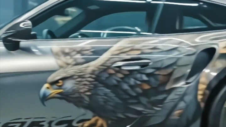Porsche GT3 × Eagle Beast 🦅 | AI-Modified Supercar Transformation | 4K Cinematic Edit