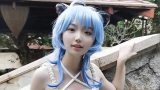 本来挺喜欢和甘雨去海边玩的
