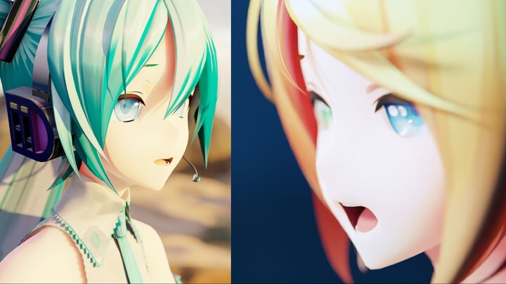【รอบ】MIKU x RIN-ห้ามหายใจ