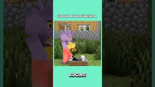 pomni sayang kucing #animasi #minecraft #pomni #pomniandjax #skibiditoilet #kucinglucu #kucingimut