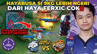 FERXIC KETAR KETIR LIAT HAYABUSA SI 9KG ‼️ NGERI BGT GAMEPLAYNYA COK - EVOS VS TIGER WONG GAME 2