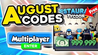New "Multiplayer Update Working Codes 2021 in Roblox Restaurant Tycoon 2
