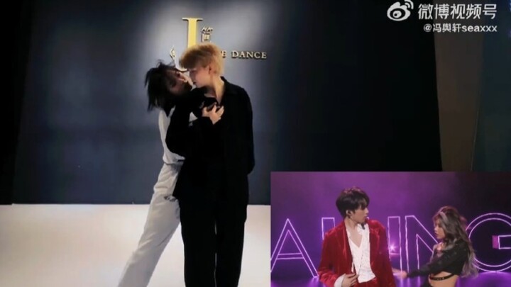 [Liu Yaowen] The original choreography of falling you~The adapted db and hook are even more interest