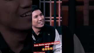 Foto desta sampe diciumin ebel🤣🤣🤣🤣#tonightshow #nettv #tonightshownet #desta #vincent #enzy #vindes