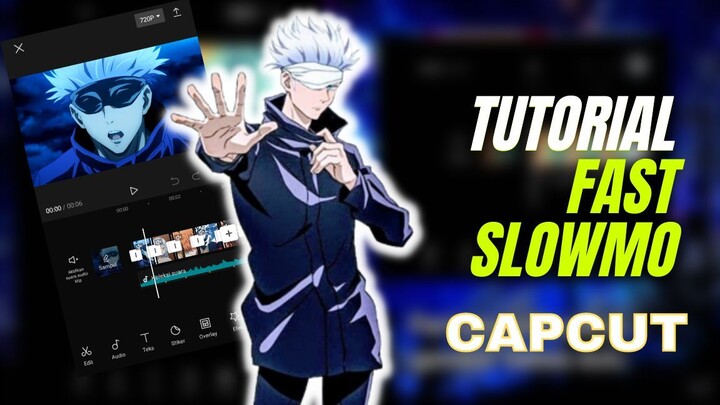 Tutorial Simple Edit Fast Slowmo di Capcut [Anime Content]