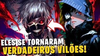 5 ANIMES ONDE O PROTAGONISTA SE TORNA VILÃO! | ANIMES QUE NÃO VÃO TE DECEPCIONAR