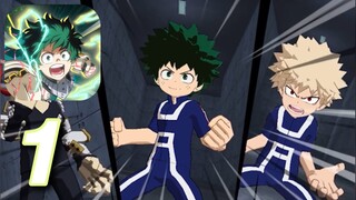 My Hero Academia: ULTRA IMPACT - Gameplay Walkthrough Part 1 - Tutorial (iOS,Android)