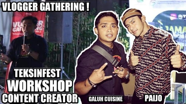 WORKSHOP YOUTUBE | JAMAN NOW FOOD FESTIVAL !!!