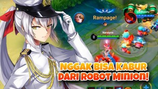 Nggak Bisa Kabur Dari Robot Minionnya Milady! - Honor Of Kings