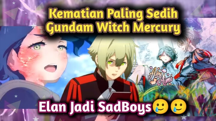 Kematian Bukan MC Yang Nyesek Banget Di Gundam Witch Mercury Shaddiq vs Guel #gundam #alurcerita