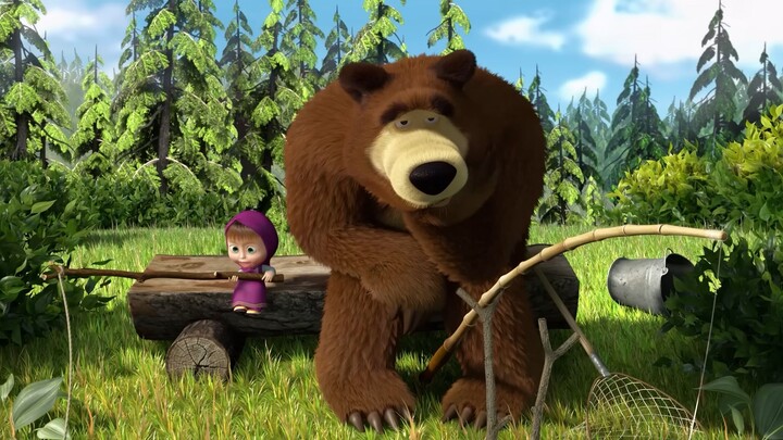 Cô Bé Masha và Chú Gấu Xiếc 🐻🐻 -Tuyển Tập: Trò ảo thuật và Gấu Đi Câu Cá