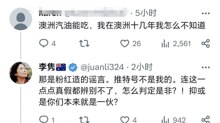 Because of the foolish claim that Australian gasoline can be used for cooking, Li Jun was labeled a 
