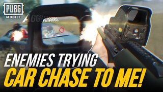 HOW TO ESCAPE FROM CARCHASE!😱 - PUBG MOBILE | SOLO vs SQUADS