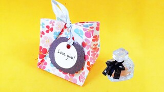 Cách làm hộp quà bằng giấy cực dễ - Cách Gấp Hộp Quà đơn giản Gấp giấy Origami -hộp bằng giấy a4