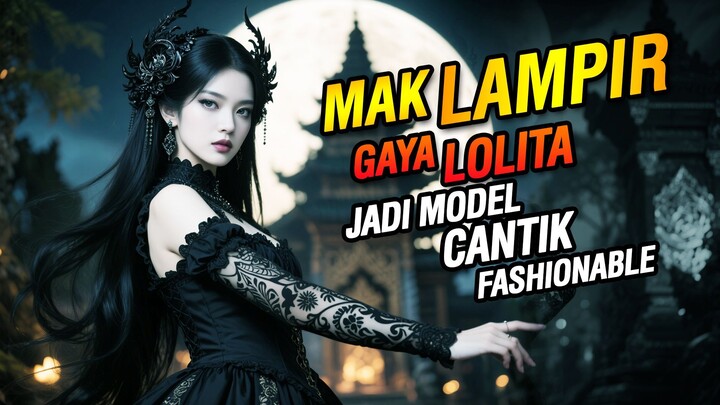 Mak Lampir Pakai Baju Lolita?!