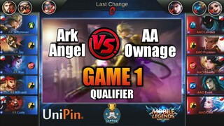 Game1 ArkAngel VS AA Ownage | JustML League Qualifiers