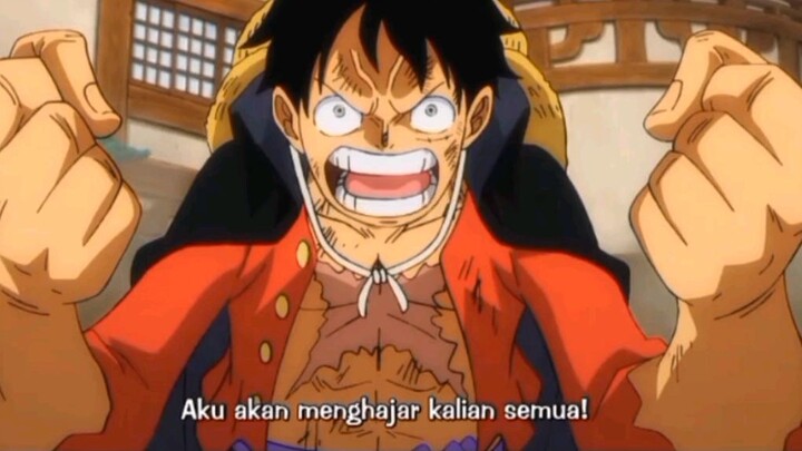 LUFFY BADASS MOMENT